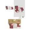 3Lü Penye Kız Soket Çorap 10112 Pudra