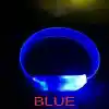 3 Modlu Pilli LED Işıklı Esnek Parti Bilekliği Mavi