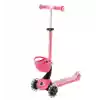 360 Scooter (Işıklı) Koyu Pastel Pembe