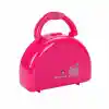 4278 3 Katlı Pembe Çantalı Makyaj Seti -NessiWorld