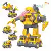 5in1  Toys Sesli ve Işıklı Sök Tak Robot