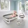 7273 KATLANABİLİR ÜÇLÜ BEBEK BANYO SETİ STONE GRİ