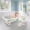 7273 KATLANABİLİR ÜÇLÜ BEBEK BANYO SETİ STONE GRİ