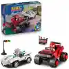 77118  Sonic Silverın Arabası, Knucklesın Canavar Kamyonuna Karşı 378 parça