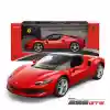 94600 Kumandalı Ferrari 296 GTS 1:16 Kırmızı