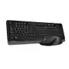 A4 TECH FG1010 KABLOSUZ STANDART GRİ Q KLAVYE MOUSE