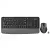 A4 TECH FG2500S PLUS KABLOSUZ MULTİMEDYA GRİ/SİYAH 2.4 GHz /3200 DPI Q KLAVYE+MOUSE