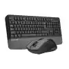 A4 TECH FG2500S PLUS KABLOSUZ MULTİMEDYA GRİ/SİYAH 2.4 GHz /3200 DPI Q KLAVYE+MOUSE