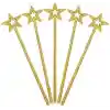 Altın Renk Yıldız Peri Asası Peri Değneği 34 cm 1 Adet