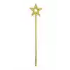 Altın Renk Yıldız Peri Asası Peri Değneği 34 cm 1 Adet