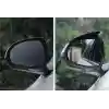 Araba Ayna Yağmur Koruyucu Siper Karbon Desenli