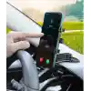 Araba Gösterge Üstüne Takılan 360 Oynar Başlıklı Telefon Tutucu