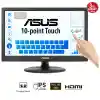 ASUS VT169HE 15.6 1920x1080 VGA/HDMI DOKUNMATİK SİYAH IPS LED MONITOR