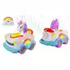 Baloncuk Çıkartan Uzaktan Kumandalı Unicorn Araba 3.7V.USB