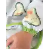  Baskılı BLW Kollu Önlük 784 Avokado