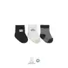 NessiWorld 3Lü Penye Soket Çorap BS10110 Antrasit
