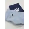 NessiWorld Bear Penye Soket Çorap 2Li BS10116 Mavi