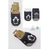 NessiWorld Hayvan Figürlü Kaymaz Erkek Soket Çorap 2Li BS10119 Antrasit