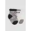 NessiWorld Love Dog Penye Soket Çorap 2Li BS10118 Gri