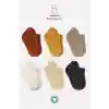 NessiWorld Mix Penye Sneakers Çorap 6Lı BS20101M Toprak