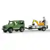 Land Rover Arazi Aracı Ve Jcb Kazıcı BR02593 NessiWorld