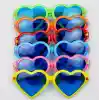 Büyük Kalp Parti Gözlüğü Karışık 12 Adet