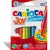Joy Süper Yıkanabilir Keçeli Boya Kalemi 12Li