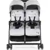NessiWorld Ohlala Twin İkiz Bebek Arabası Silver