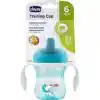 Chicco Yarı Yumuşak Uçlu Alıştırma Bardağı 6 Ay+ 200 ml Erkek