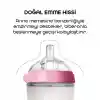 Antikolik Silikon Biberon 150 ml 0-3 Ay Pembe