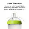 Antikolik Silikon Biberon 250 ml 3-6 Ay Yeşil