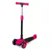 NessiWorld Işıklı Katlanabilir Scooter Pembe