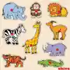 CS-1009 SAFARİ HAYVANLARI AHŞAP YAPBOZ