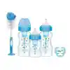 Geniş Ağız Anti Kolik Options+ PP Biberon Hediye Seti Mavi