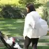 Dust Deri Anne Bebek Bakım Sırt Çantası 7130 Gri