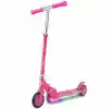 2 Tekerlekli Flash Işıklı Pembe Scooter