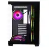 GAMEBOOSTER GB-G2851BB 7x ARGB FAN ATX SEA VIEW USB3.0 SİYAH KASA