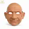 Gerçekçi Yaşlı Adam Maskesi – Lateks Görünümlü Plastik Korku Maskesi