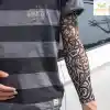 Giyilebilir Kol Dövmesi Çorap Dövme 3D Baskılı Kol Bacak Dövme 2 Adet Model 13