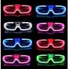 Glow Model 3 Farklı Fonksiyonlu Işıklı Parti Gözlüğü Karışık Renk 12 Adet
