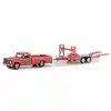 1/64 1967 Dodge D-100 with Tandem Car Trailer