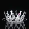 Gümüş Renk Çocuk ve Yetişkin Uyumlu Kraliçe Tacı Prenses Tacı 8X25 cm