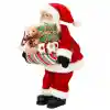 Hediye Paketi Taşıyan Noel Baba Dekoratif Biblo 45 cm