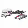 Car Culture Team Transport DMC DeLorean & HW Rally Hauler Diecast Car