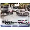 Car Culture Team Transport DMC DeLorean & HW Rally Hauler Diecast Car