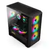 IROMX ORENDA BTX-50G3 500W 4x12CM ARGB FAN ATX 2xUSB2.0/1xUSB3.0 360MM SOĞUTUCU DESTEKLİ SİYAH KASA