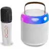Kablosuz Mikrofonlu ve Işıklı Hoparlör