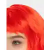 Kırmızı Renk Uzun Dalgalı Parti Peruğu