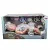 KNG-901-3,5902-1,4 KUTULU 43CM GERÇEKÇİ BEBEK -VRD
