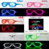 Led Işıklı Parti Gözlüğü 3 Modlu 5 Renk 5 Adet